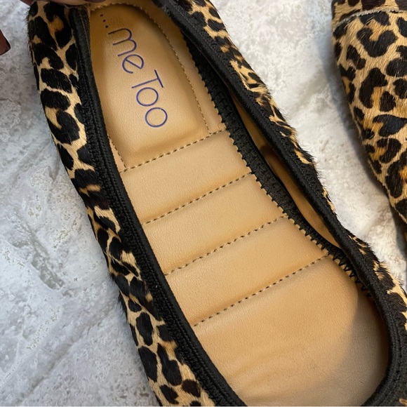 Me Too Women’s Leah Leopard Print Slip On Flats Size 6 1/2 - Picture 7 of 9